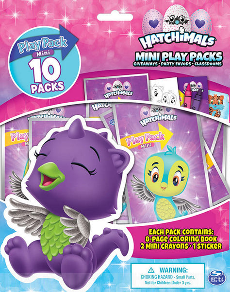 Hatchimals Mini Grab & Go Play Packs (Pack of 10)