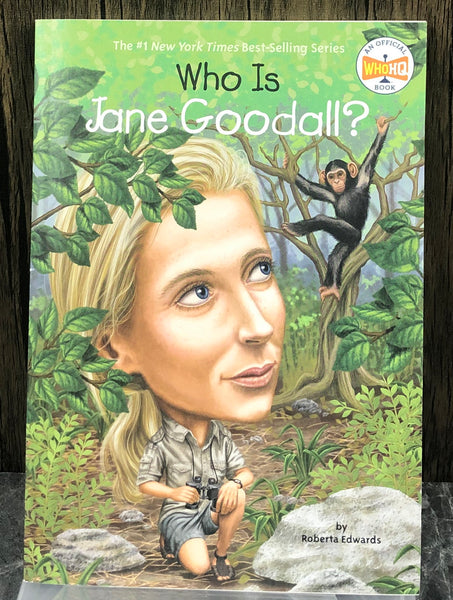 Who Is Jane Goodall? by Roberta Edwards [Mass Market Paperback, Scholastic, 2016]