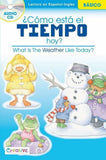 What Is The Weather Like Today? / ¿Cómo Está El Tiempo Hoy? - Spanish-English Beginner Reader [Staple-bound Paperback with Audio CD, Creative Teaching Materials™, ©2015]