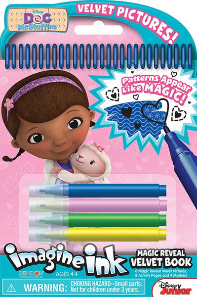 Doc McStuffins Imagine Ink Magic Reveal Velvet Book
