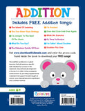 32-Page Addition Early Learning Workbook with Free Album Download [Staple-bound Paperback, Creative Teaching Materials, ©2015]