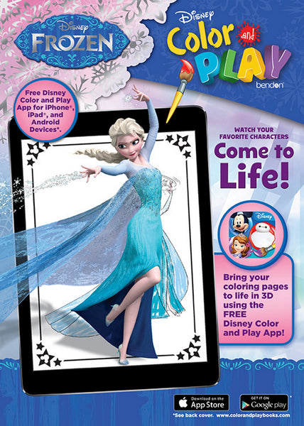 Disney Frozen 128-Page Color and Play Coloring and Activity Book
