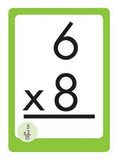 Multiplication [50-count Flash Cards, Creative Teaching Materials™, ©2015] (Ages 7+)