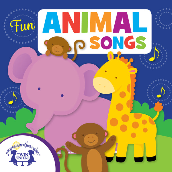 Fun Animal Songs [Audio CD, Twin Sisters® Productions, ©2014]