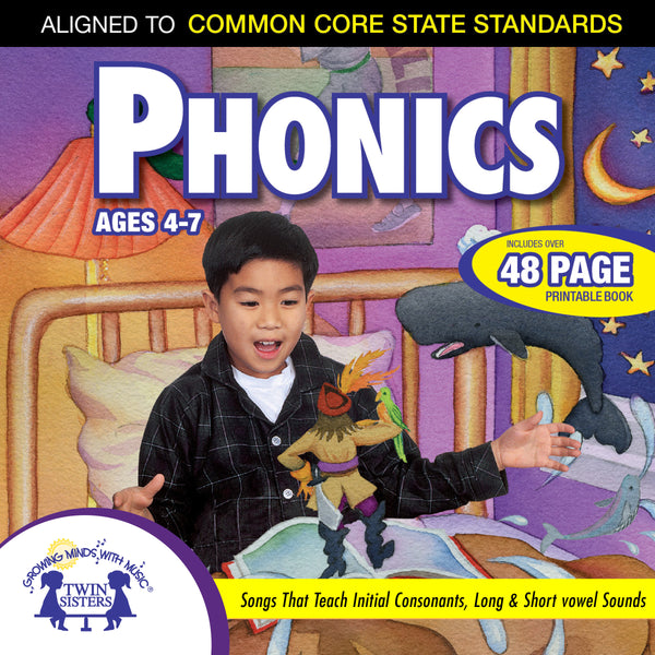 Phonics [Audio CD, Twin Sisters® Productions, ©2014]
