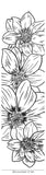 KaleidoQuest "A New Spring Blooms..." Colorable Bookmark - Spring Theme (Pack of 12)
