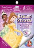 Bundle of 3 Bendon Reward Stickers Booklets - Dora the Explorer, Hello Kitty, and Disney Princess - and 3 KaleidoQuest Colorable Bookmarks - Unicorn, Kitty, and Princess Themes