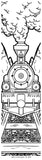 KaleidoQuest "Chugga… Chugga… CHOO CHOO" Colorable Bookmark - Train Theme (Pack of 12)