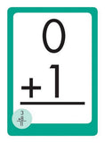 Addition [50-count Flash Cards, Creative Teaching Materials™, ©2015] (Ages 5+)