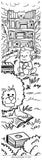 KaleidoQuest "Wild About Reading" Colorable Bookmark - Library Theme (Pack of 12)