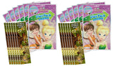 Bundle of 12 Disney Fairies Tinkerbell Grab and Go Play Packs and 12 KaleidoQuest Fairies-Themed Colorable Bookmarks